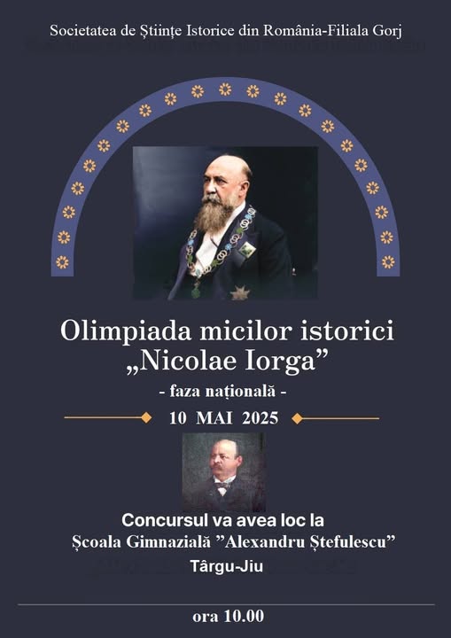 Etapa interjudețeană a Olimpiadei Micilor Istorici la sfârșitul&nbsp;săptămânii