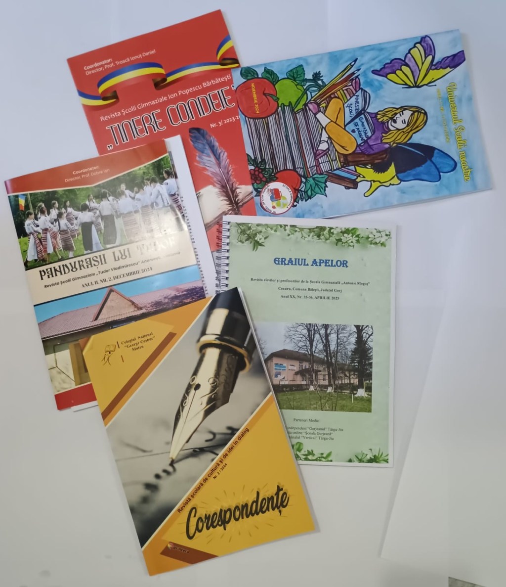 Concursul național de reviste școlare și jurnalistică și-a desemnat câștigătorii la&nbsp;Gorj