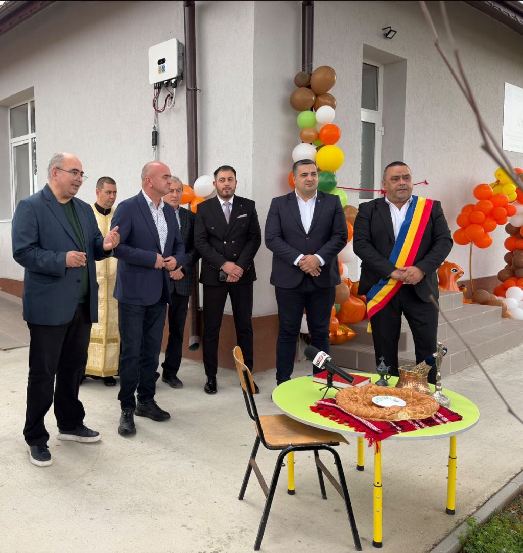 Grădiniță de un milion de euro inaugurată în comuna&nbsp;Bălești